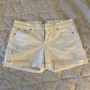 Jcrew White Denim Short